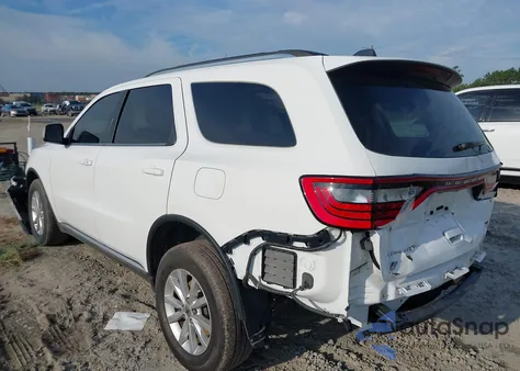 2022 Dodge Durango Sxt Awd из США, поврежденный, VIN 1C4RDJAG0NC103731